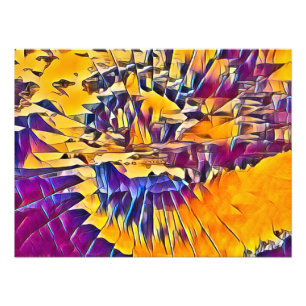 RIVER VATTEN FOTOTRYCK