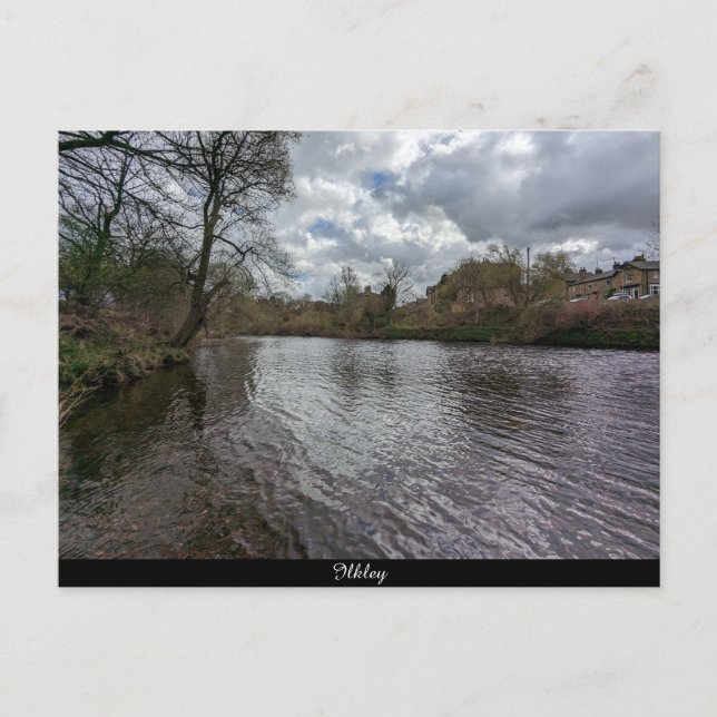 River Wharfe Vykort (Framsida)