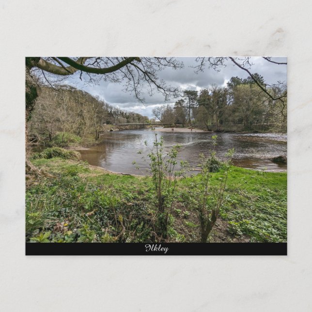 River Wharfe Vykort (Framsida)