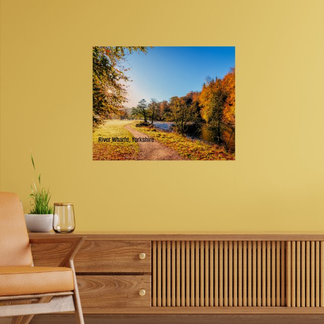 River Wharfe, Yorkshire Poster (Vardagsrum 2)