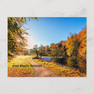 River Wharfe, Yorkshire Vykort