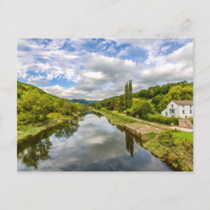 River Wye vycard Vykort