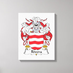 Rivera Family Crest Canvastryck