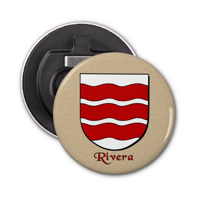 Rivera Historical Arm Shield Flasköppnare (Framsidan)