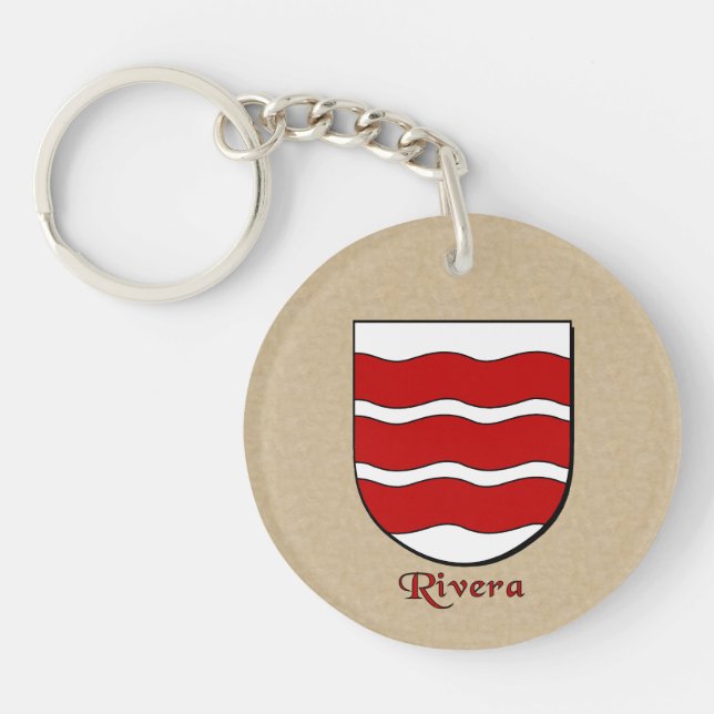 Rivera Historical Shield med Flagga Mexiko (Framsidan)