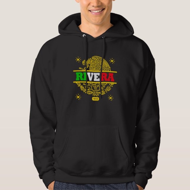 RIVERA MEXICO GOLD HOODIE (Framsida)