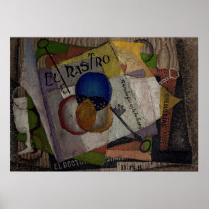 Riveras "El Rastro"-konst poster