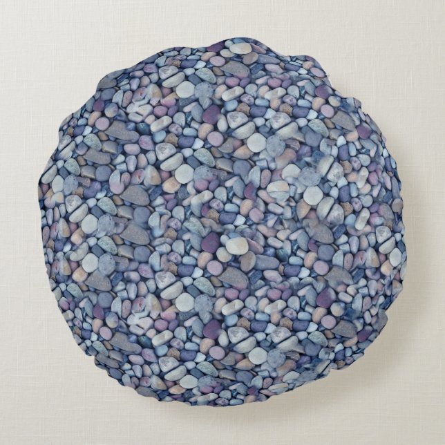 Riverbed decor rund kudde (Baksidan)