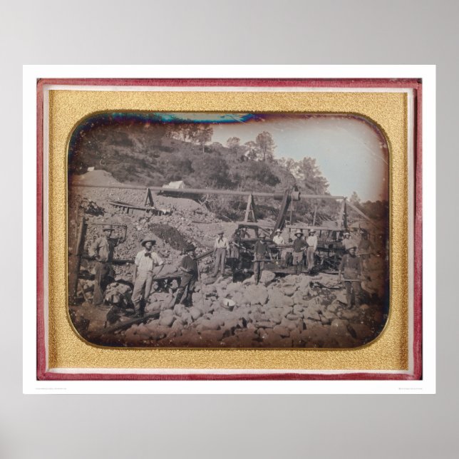Riverbed mining scen... (40069) poster (Framsidan)