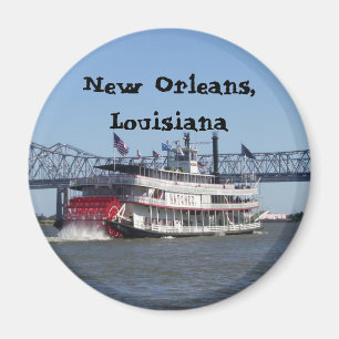 Riverboat i New Orleans Magnet
