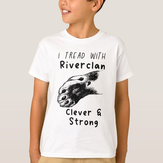 Riverclan Pride-krigare katter-krigare katter- eri T Shirt (Framsida)
