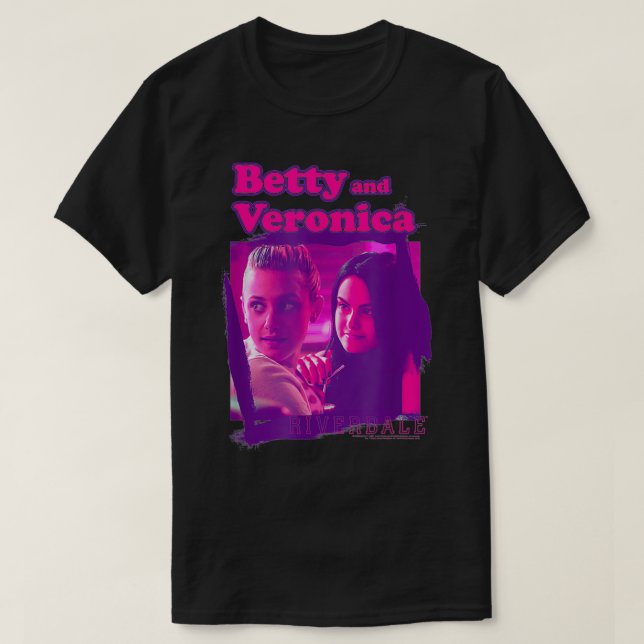 Riverdale Betty och Veronica T Shirt (Design framsida)