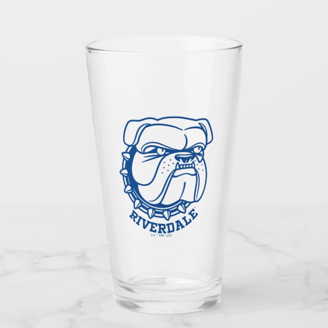 Riverdale Bulldog Head Glaskopp (Framsida)