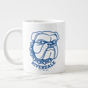 Riverdale Bulldog Head Jumbo Mugg