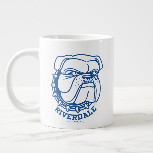 Riverdale Bulldog Head Jumbo Mugg (Vänster)