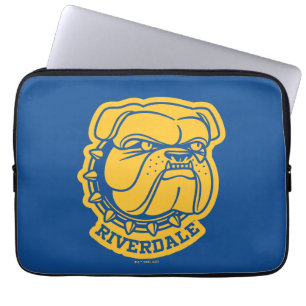 Riverdale Bulldog Head Laptop Fodral