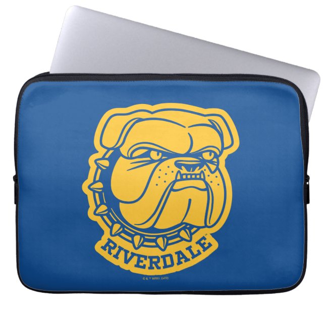 Riverdale Bulldog Head Laptop Fodral (Framsidan)