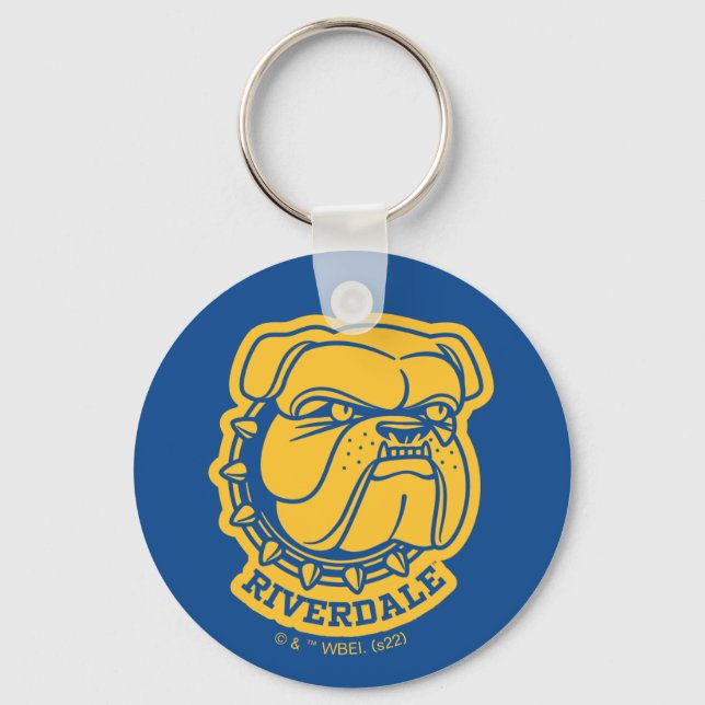 Riverdale Bulldog Head Nyckelring (Framsida)