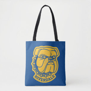 Riverdale Bulldog Head Tygkasse
