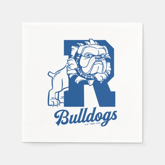 Riverdale BullhundLetterman Pappersservett (Framsidan)