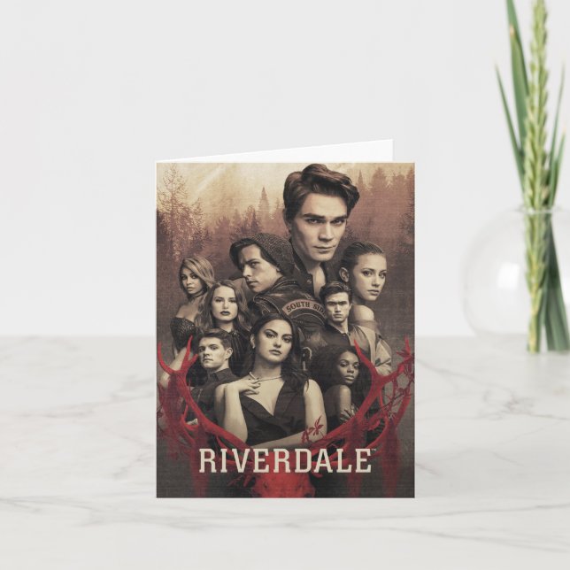 Riverdale Deer Skull Poster Anteckningskort (Framsida)