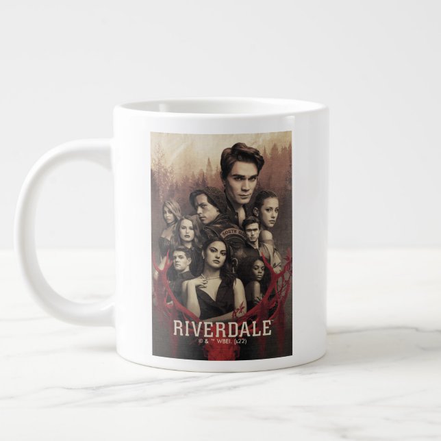 Riverdale Deer Skull Poster Jumbo Mugg (Vänster)