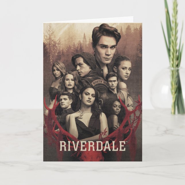 Riverdale Deer Skull Poster Kort (Framsida)