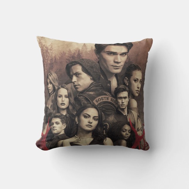 Riverdale Deer Skull Poster Kudde (Framsida)