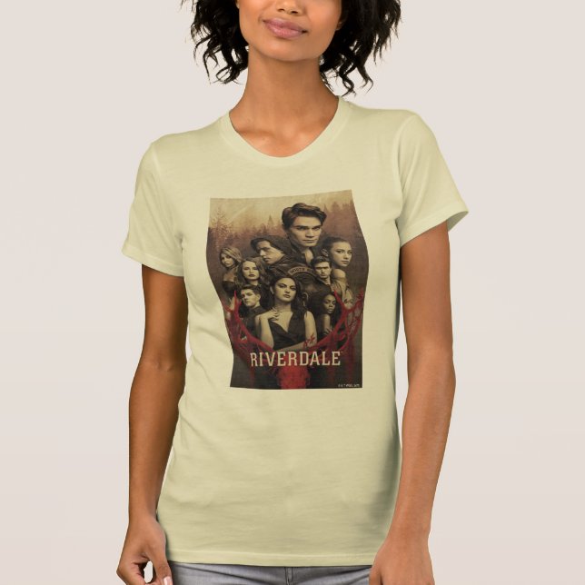 Riverdale Deer Skull Poster T Shirt (Framsida)