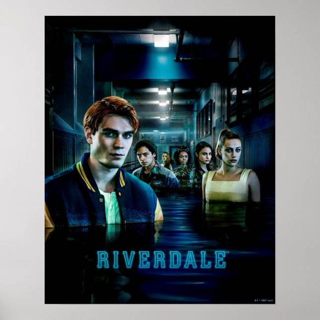 Riverdale Flooded Hallway Poster (Framsidan)