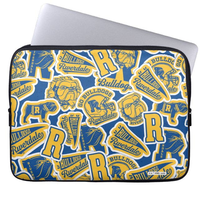Riverdale Football and Cheer Mönster Laptop Fodral (Framsidan)