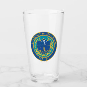 Riverdale High School Seal Glaskopp