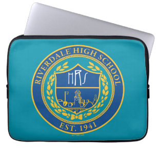 Riverdale High School Seal Laptop Fodral