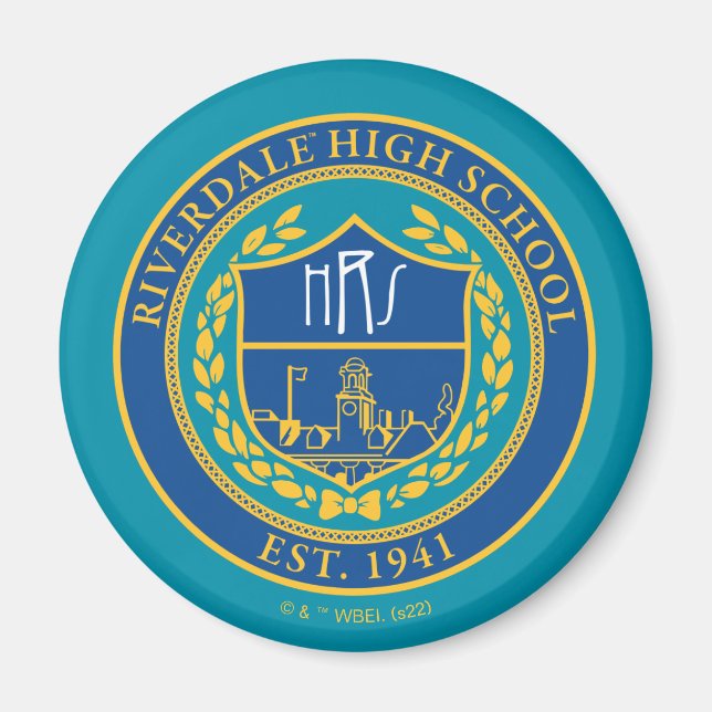 Riverdale High School Seal Magnet (Framsidan)