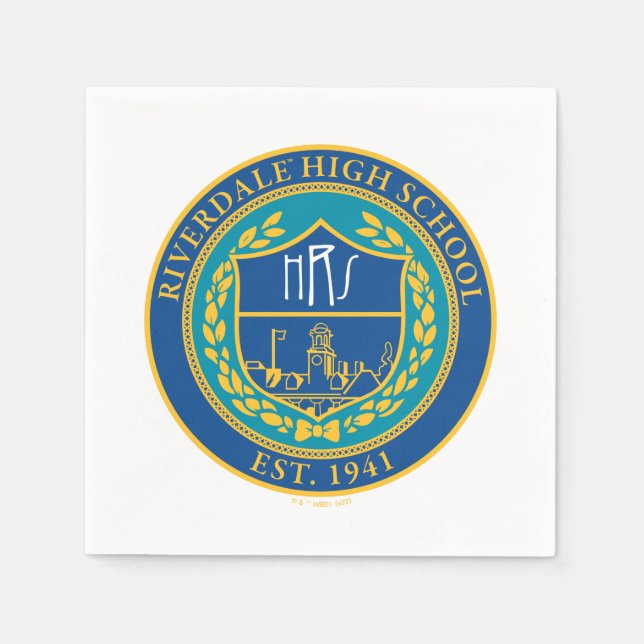 Riverdale High School Seal Pappersservett (Framsidan)