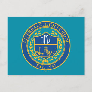 Riverdale High School Seal Vykort