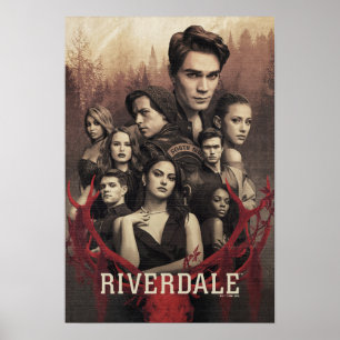 Riverdale Hjort Skull Poster