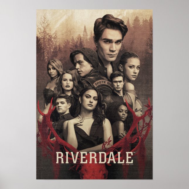 Riverdale Hjort Skull Poster (Framsidan)