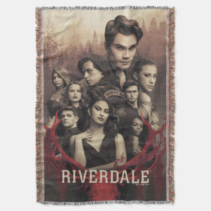 Riverdale Hjort Skull Poster Filt