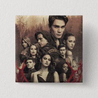 Riverdale Hjort Skull Poster Knapp
