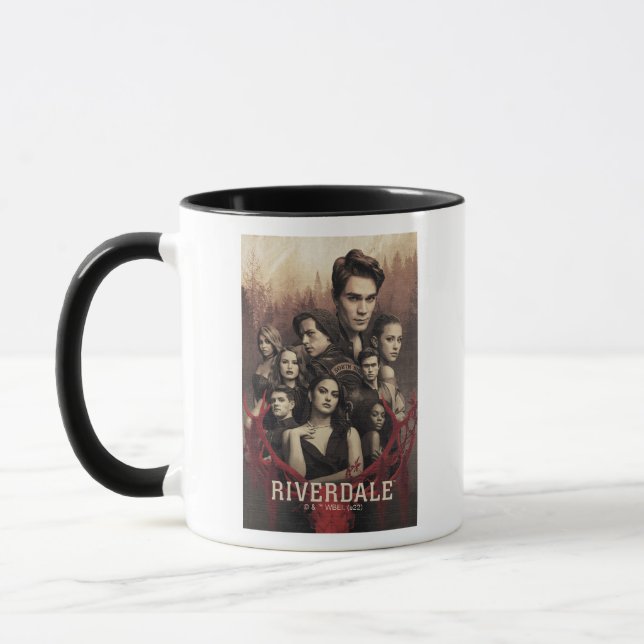 Riverdale Hjort Skull Poster Mugg (Vänster)
