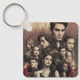 Riverdale Hjort Skull Poster Nyckelring