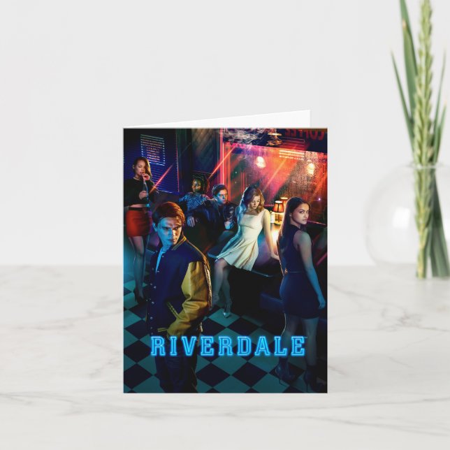 Riverdale Inside Pop's Poster Middag Anteckningskort (Framsida)