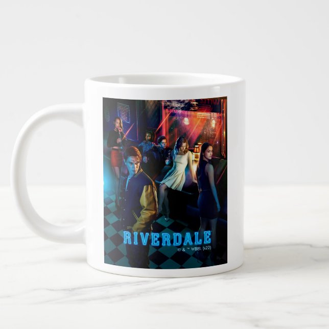 Riverdale Inside Pop's Poster Middag Jumbo Mugg (Vänster)
