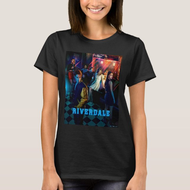 Riverdale Inside Pop's Poster Middag T Shirt (Framsida)