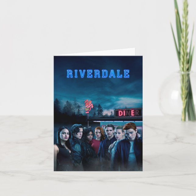 Riverdale Outside Pop-Middagen Poster Anteckningskort (Framsida)
