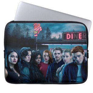 Riverdale Outside Pop-Middagen Poster Laptop Fodral