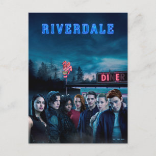 Riverdale Outside Pop-Middagen Poster Vykort