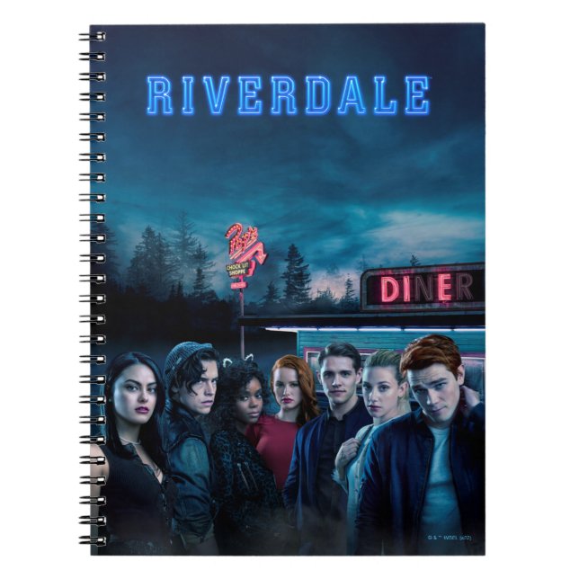 Riverdale Outside Pop Poster Middag Anteckningsbok (Framsidan)