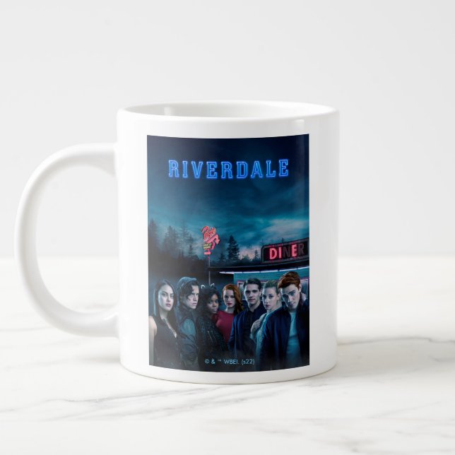 Riverdale Outside Pop Poster Middag Jumbo Mugg (Vänster)